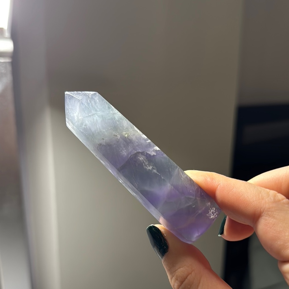 Fluorite Crystal Point